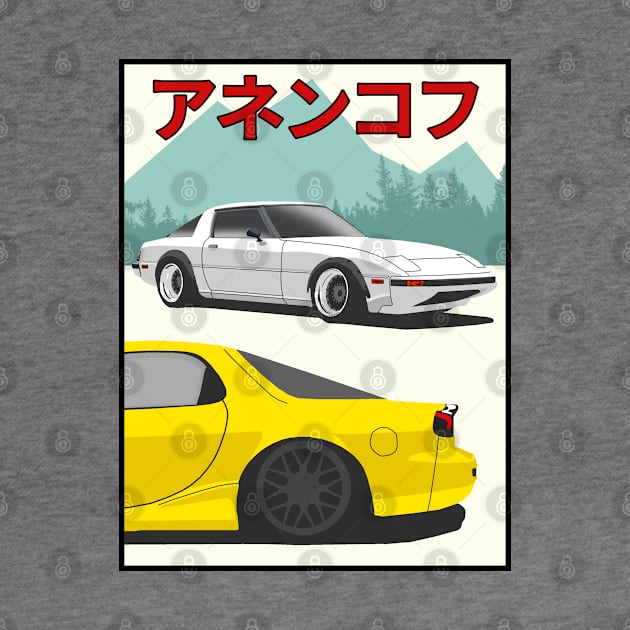 Mazda RX-7 by Rebellion Store